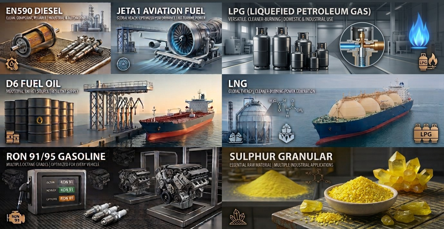 Refined petroleum operations